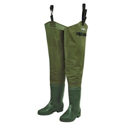 HYDFOR NYL TASLAN HIP WADER 44 - 9 GRN