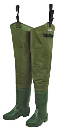 HYDFOR NYL TASLAN HIP WADER 44 - 9 GRN
