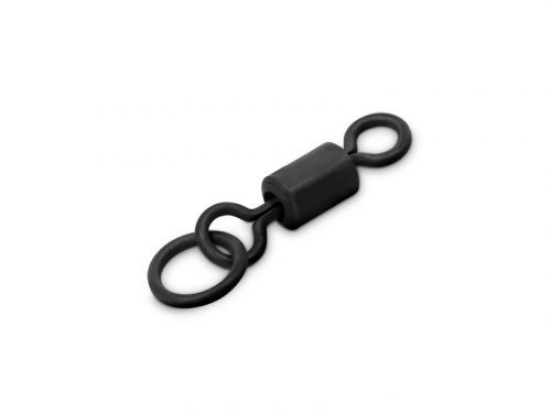 Pontyozó forgó gyűrűvel Delphin THE END Ring Swivel / 10db #4 / 28 kg