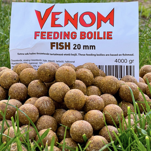 VENOM FEEDING BOILIE FISH 20 MM (4000gr)